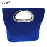Purple Flannelette Women Handbags Bucket Bag Crossbody Casual Bag
