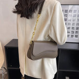 Flap Saddle Bag Small Crossbody Purse Women's Shoulder Handbag
