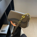 Flap Saddle Bag Small Crossbody Purse Women's Shoulder Handbag