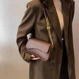 Flap Saddle Bag Small Crossbody Purse Women's Shoulder Handbag