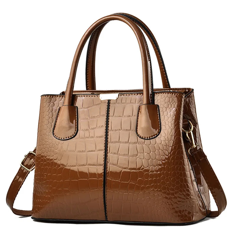 Autumn Stone Pattern Large-capacity One-shoulder Messenger Bag