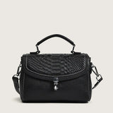Boston Sling Handbags Leather Vintage Lady Casual Shoulder Messenger Bag