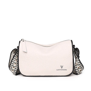 Casual Vintage Leather Sling Handbag for Women