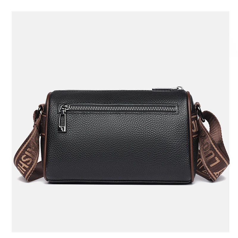 Leather Sling Handbags Vintage Shoulder Messenger Bags for Women