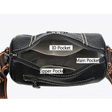 Plaid Leather Shoulder Bag Vintage Tote Lady Messenger Bag