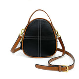 Vintage Leather Sling Purse Shoulder Bag for Women