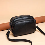 Women's Leather Shoulder Messenger Bag Lady Casual Tote Vintage Purse