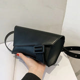 Female Leather Fanny Pack Shoulder Crossbody Bag Waist Pack
