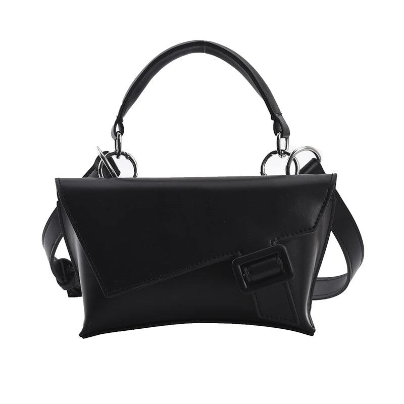 Female Leather Fanny Pack Shoulder Crossbody Bag Waist Pack
