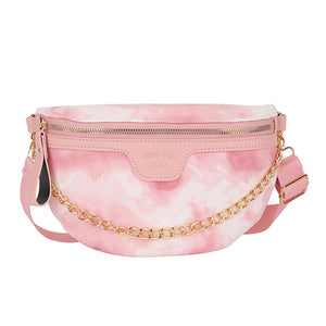 Premium Leather Female Belt Bag Fanny pack Lady Shoulder Crossbody Purse