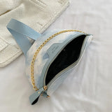 Premium Leather Female Belt Bag Fanny pack Lady Shoulder Crossbody Purse