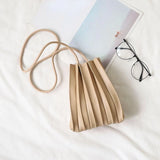 Women's PU Leather Crossbody Shoulder Bag Mini Messenger Phone Pack