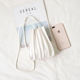 Women's PU Leather Crossbody Shoulder Bag Mini Messenger Phone Pack