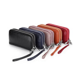 Leather Women Wallets Long Zipper Wallet Ladies Clutch Bag