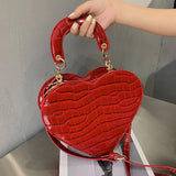 Stone Pattern PU Leather Crossbody Bag Women Small Shoulder Purse Handbag
