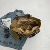 Canvas Tote Bag Large Capacity Shoulder Bag for Women