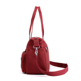 Waterproof Nylon Handbags Large Capacity Satchels