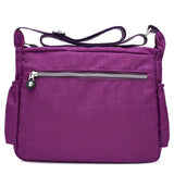 High Flowers Shoulder Bags Rural Waterproof Nylon Messenger Bags Large Capacity