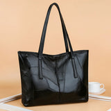 High Leather Big Pocket Casual Handbag Women Handbag Shoulder Bag