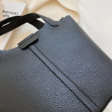 Classic PU Leather Handbags For Women French Style Crossbody Bags