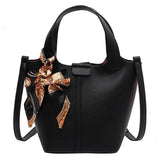 Classic PU Leather Handbags For Women French Style Crossbody Bags