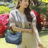 Leather Crossbody Bags for Women Ladies Handbags High Shoulder Bag