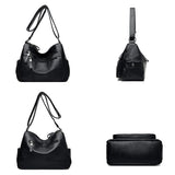 Leather Shoulder Messenger Bags Female Handbag High Crossbody Bags for Women