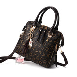 Luxuny Crossbody Handbag Soft PU Leather Womens Shoulder Bag Purse Tote