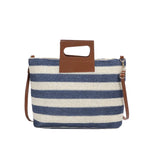 Women's Beach Tote Handbag Straw Crossbody Shoulder Bag