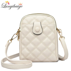 Clutch Bag Ladies High Leather Small Phone Bag Shoulder Crossbody Bags