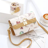 Youth Ladies PU Leather Shoulder Bag Crossbody Messenger Handbag
