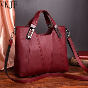 Women PU Leather Handbag Crossbody Shoulder Bag Tote