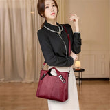 Women PU Leather Handbag Crossbody Shoulder Bag Tote