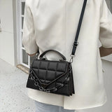 Women's Pu Leather Flap Shoulder Bag Classic Crossbody
