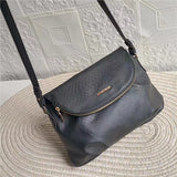 Snake Pattern Mango Handbag Clamshell Shoulder Crossbody Bag