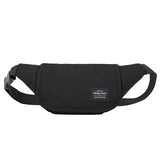 Men's Oxford Shoulder Bag Canvas Crossbody Handbag Travel Banana Bag