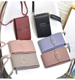 Mini Crossbody Shoulder Bag Women High Cell Phone Pocket