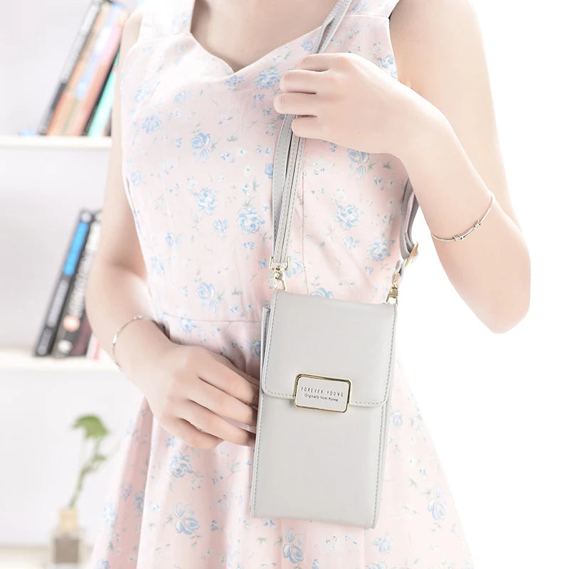 Mini Crossbody Shoulder Bag Women High Cell Phone Pocket