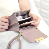 Mini Crossbody Shoulder Bag Women Cell Phone Pocket Ladies Purse Clutch Leather