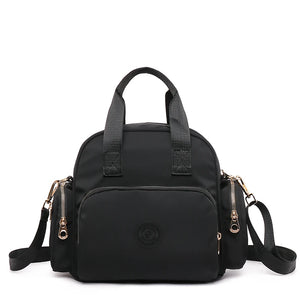 Women's Multifunction Nylon Shoulder Bag Tote Handbag