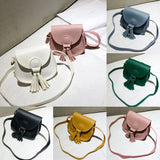 Kids Sweet PU Leather Crossbody Shoulder Bag