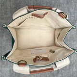 Golf Bag Ladies Small Handbag Men's PU Storage Bag Two Zipper Large Capacity