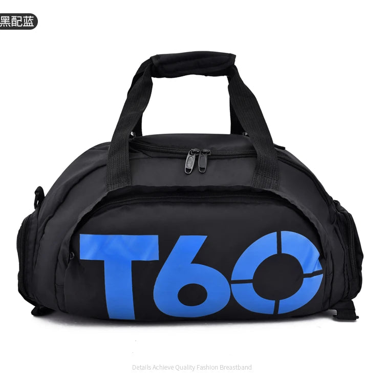 Waterproof Sport Gym Bag with Separate Shoe Space