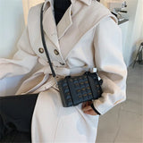 Wild Personality Square Bag Retro Shoulder Slung Bag