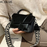 Frosted Shoulder Bag Small Square Bag
