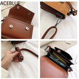 Frosted Shoulder Bag Small Square Bag