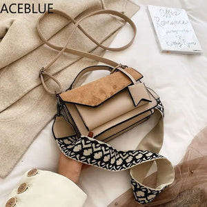 Frosted Shoulder Bag Small Square Bag