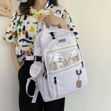 Waterproof Women Backpack College Style Schoolbag for Teenage Girls