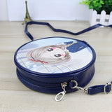 Sweet Girl Printed PU Leather Shoulder Bag