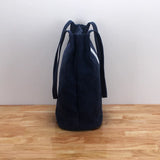 Canvas Bucket Bags Women Foldable Shoulder Bag Large Capacity Tote